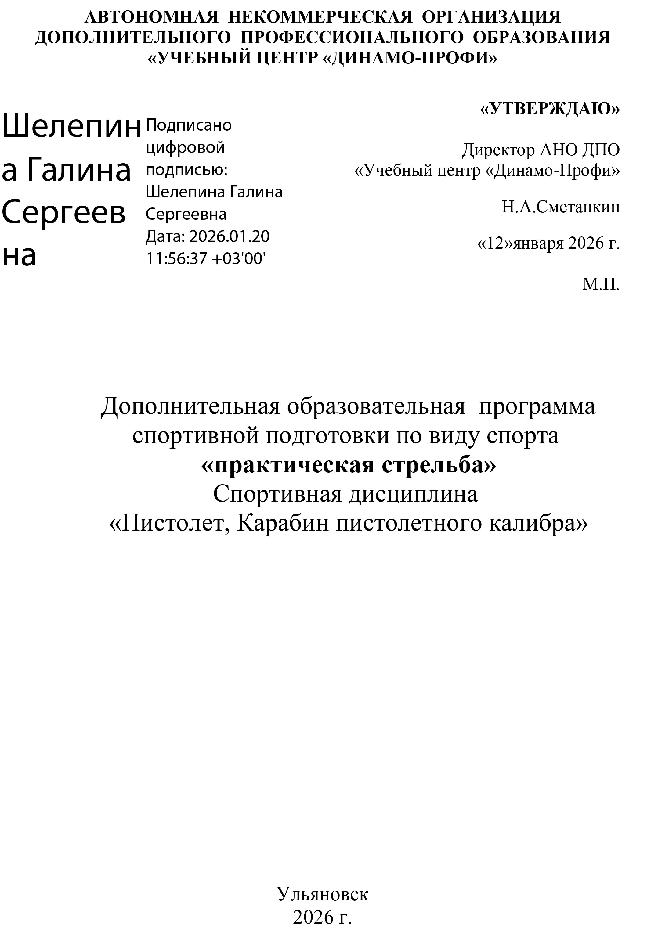 программа карабин пистолет